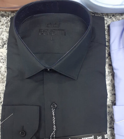 toptan siyah erkek gömlek