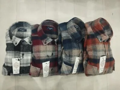 Toptan Oduncu Gömlek Modelleri | Ekose Flanel Erkek Gömlek